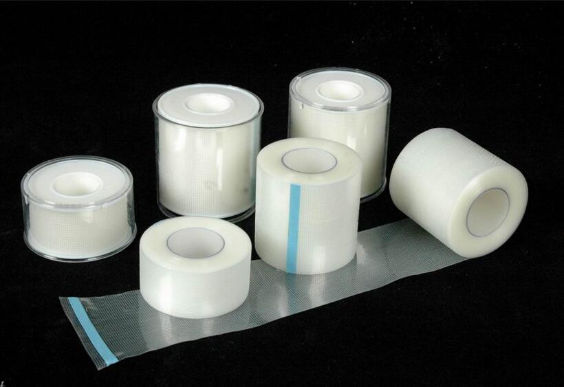 Cotton Zinc Oxide/PE Transparent Surgical Tape