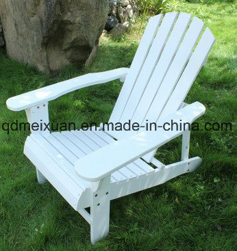 Beach Chair Folding Chairs White Solid Wooden Hotel Beach Leisure Outdoor Folding Beach Chair Chair in The Park (M-X3770)