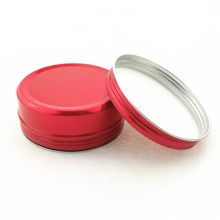 100ml Aluminium Cream Jar with Screw Cap