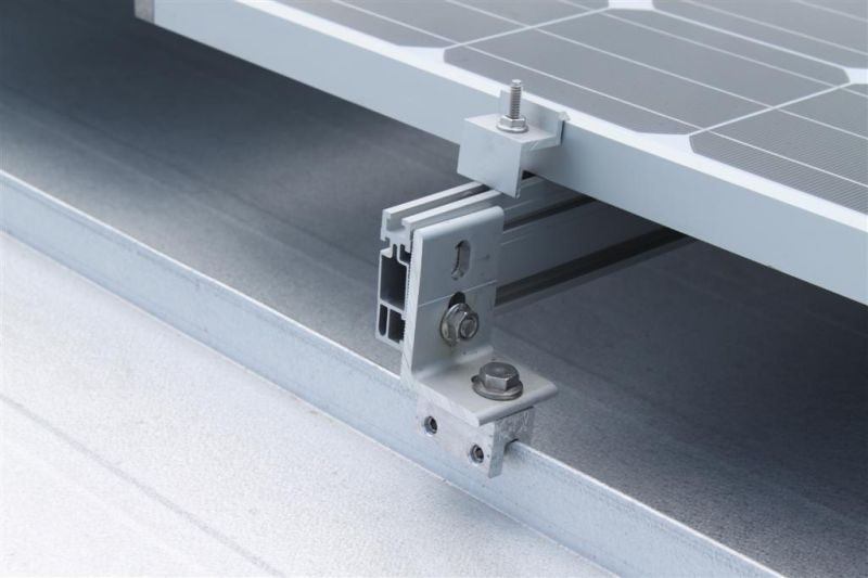 China Manufacture Aluminum Rooftop Solar Mounting Brackets