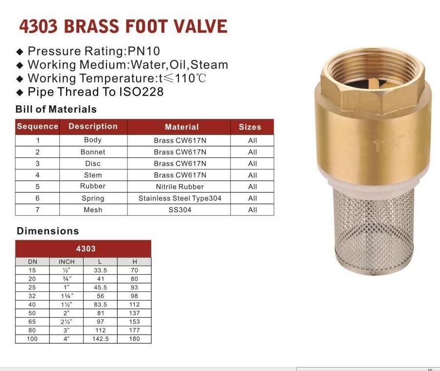 Brass Foot Valve CNC Machining Copper Lead-Free