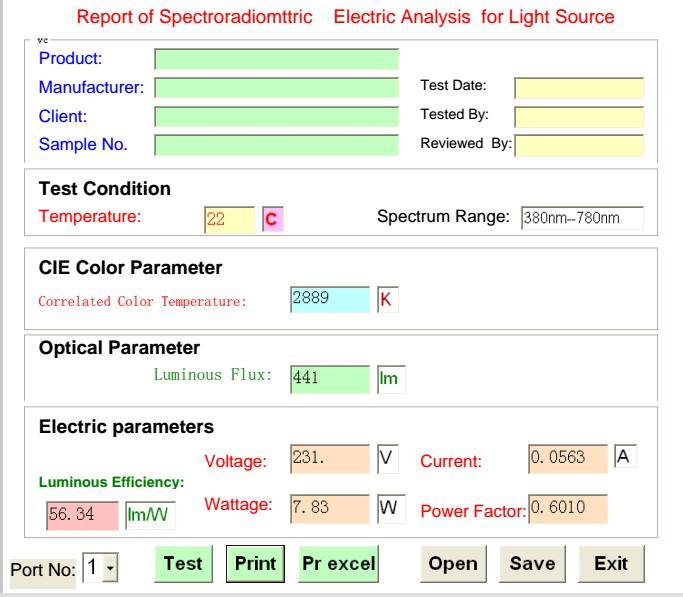 Lumen Tester Lamp Testing Equipment