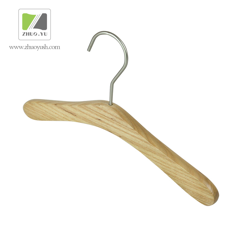 High Quality Pine Wood Kids / Children Shirt / Coat Hangers