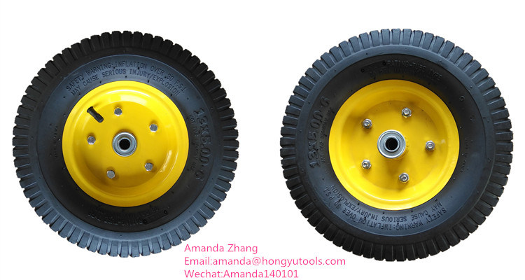 13X5.00-6 Pneumatic Rubber Wheel Air Filled Tire