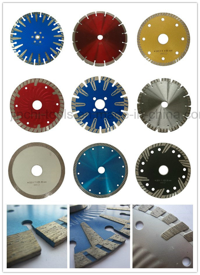 Slim Turbo Blade Diamond Saw Blade for Hard Concrete Granite Maeble Stone Tiles