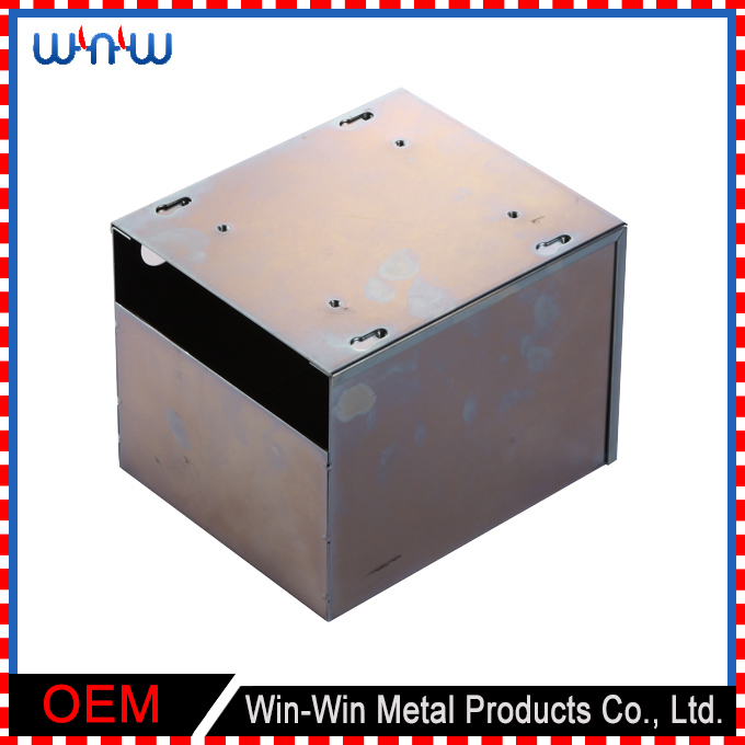 Custom Storage Box Wholesale Small Tin Metal Containers for Sale