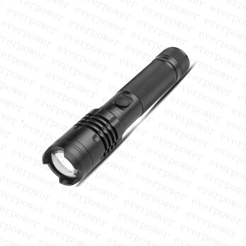 Zoom USB 10W CREE Xml-U2 Rechargeable LED Torch with Power Bank