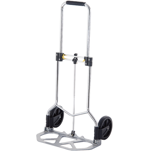 Lightweight Aluminum Supermarket Foldable Luggage Trolley/Folding Han Dtrolley Hand Truck for Sale Gzs70b