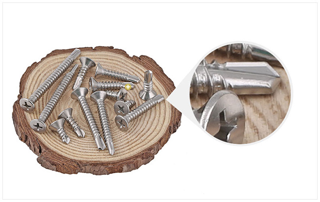 Stainless Steel Csk Tek Self Tapping Drilling Screw