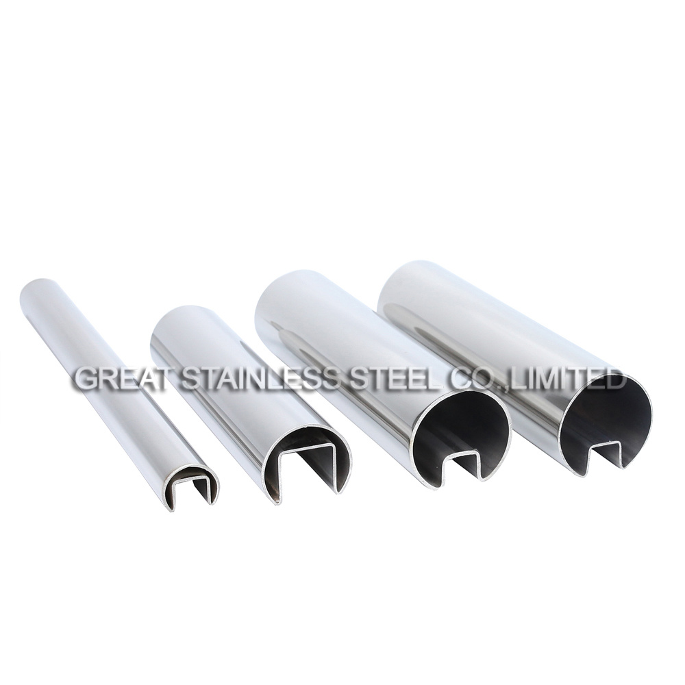 Stainless Steel Welded Special Shape 304 316 Satin Mirror Finish Oval Tube Triangle Tube