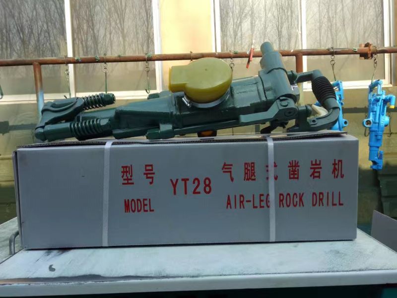 Yt28 Pneumatic Air Leg Jack Hammer Rock Drill for Mining