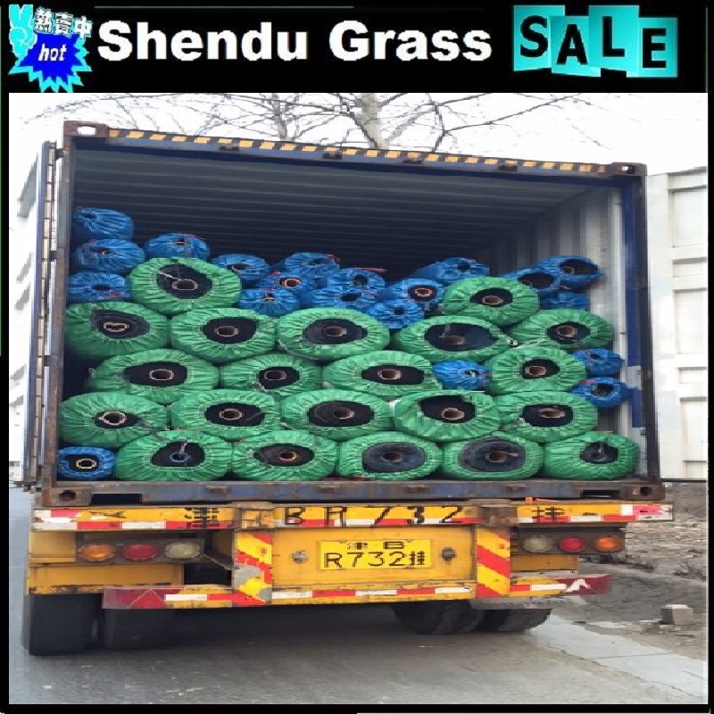 China Artificial Grass Turf 15mm and 10mm with Good Backing