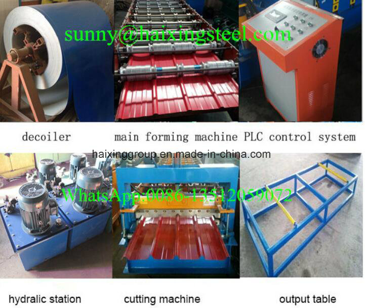 Trapezoid Roof Tile Roll Forming Machine