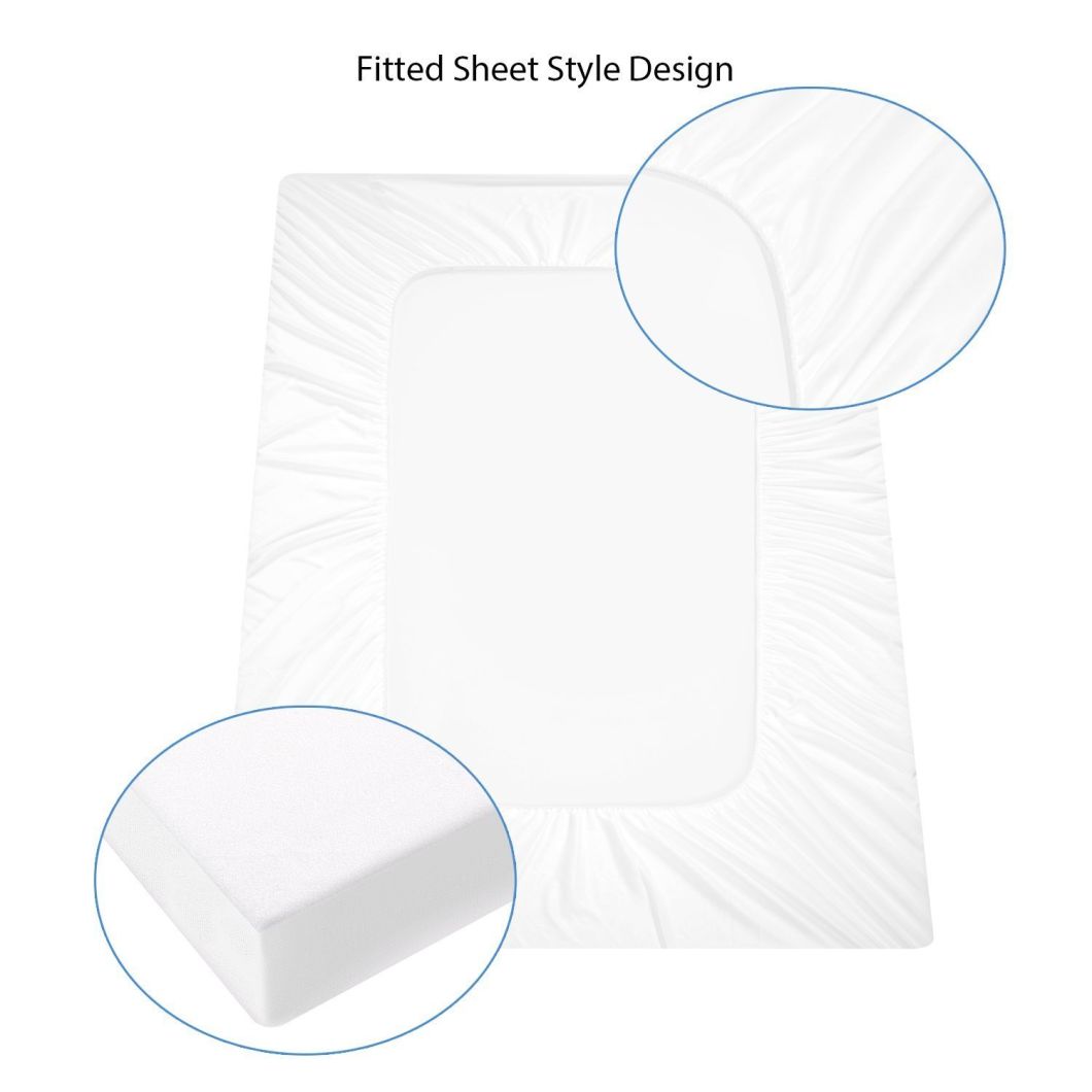 Premium Hypoallergenic Vinyl Free Waterproof Mattress Protector