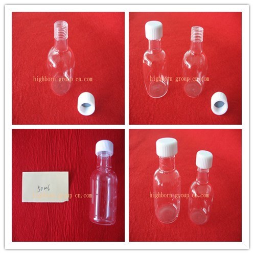 Clear Glass Reagent Bottle