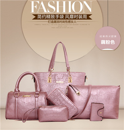 Bw-2024 Wholesale Fashion Crocodile Women Tote Bag Fashion Handbag