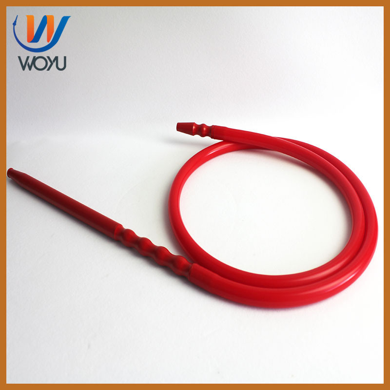 China Factory Wholesale High Quality Latest Colours Silicone Aluminum Hookah Accessory Water Smoking Pipe Huka Tube