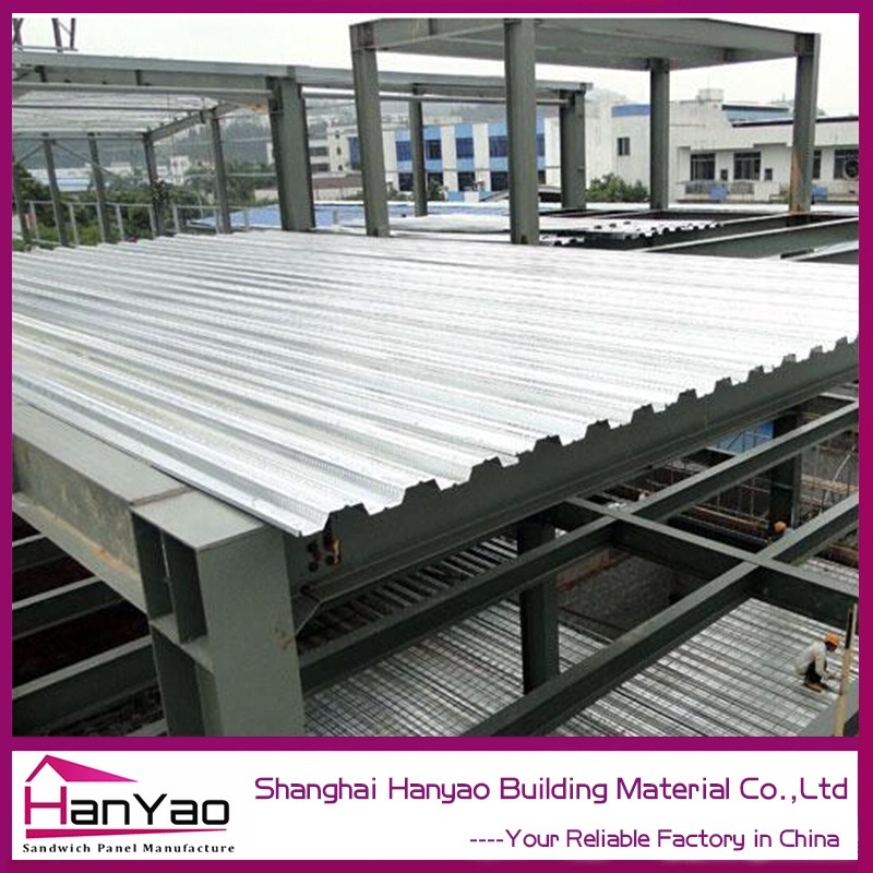 High Strength Waterproof 2ND Steel Floor Decking Metal Flooring Deck