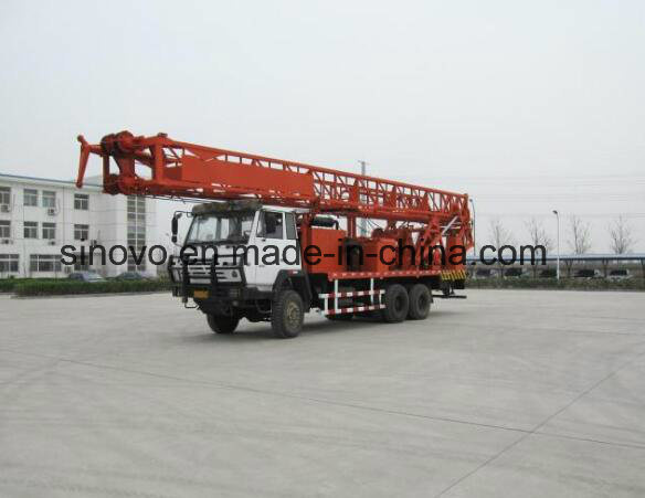 1000m depth water well drilling rig mounted on the STEYR brand truck