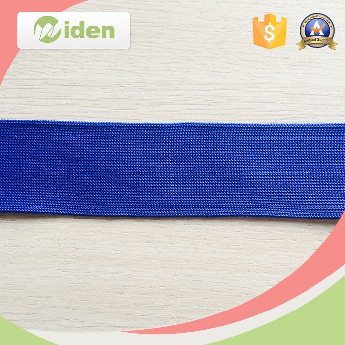 2016 New Items Factory Customized Sewing Royal Blue Elastic Tape