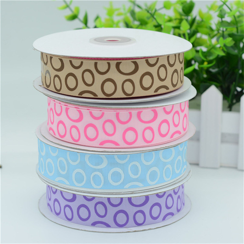 Factory Wholesale Christmas Decorative Ribbon with Printing