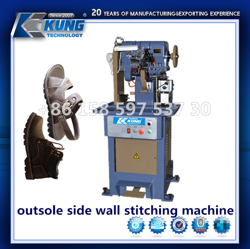 Outsole Side Wall Stitching Machine
