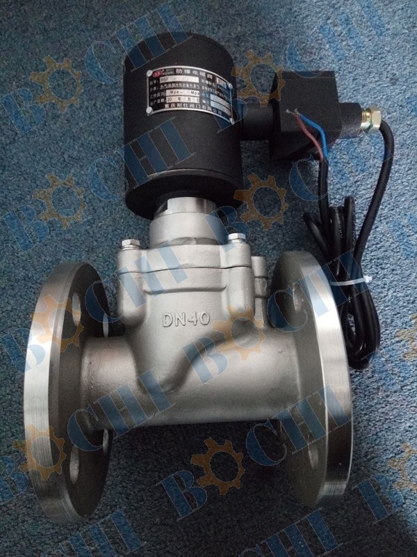 Stainless Steel LPG Explosion-Proof Solenoid Valve