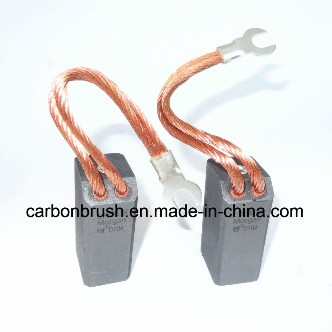 Morgan Carbon Brush D104 Electrographite Material