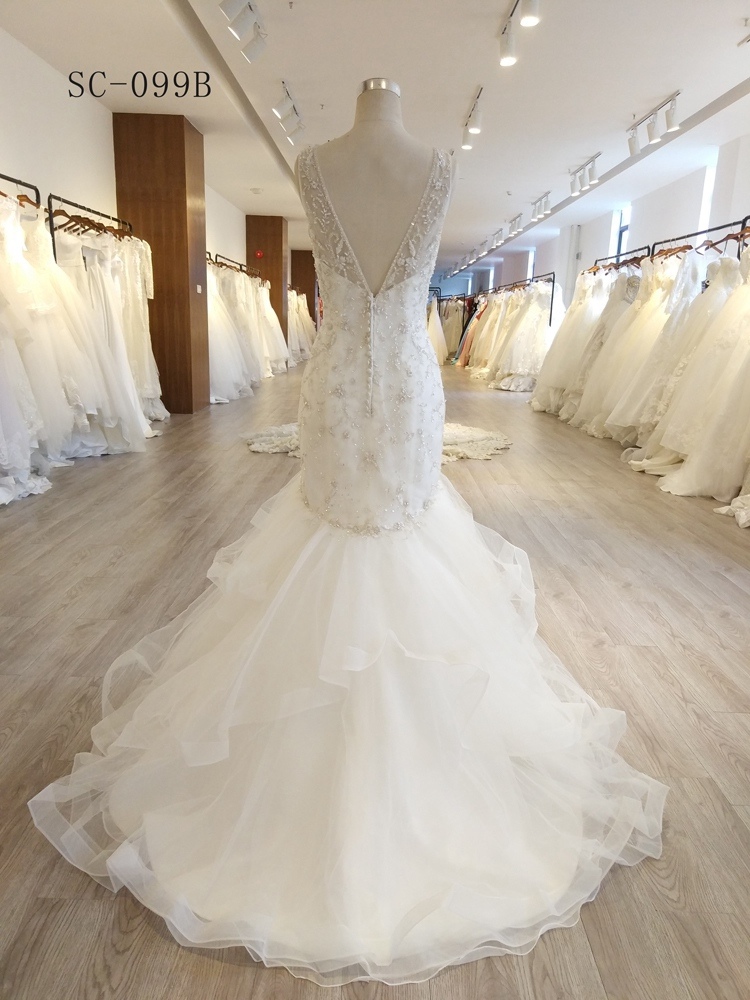 New Design Plus Size Wedding Dresses with Sleeves