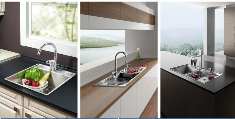 Classical Design Stainless Steel Kitchen Faucet