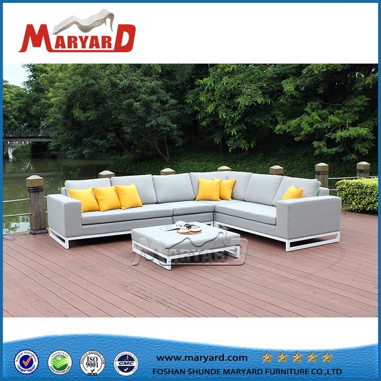 Fashion Outdoor Leisure Club Fabric Sofa Set