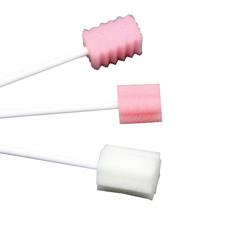 Medical Using Sterile Disposable Sodium Bicarbonate Personal Care Sponge Foam Oral Mouth Swab