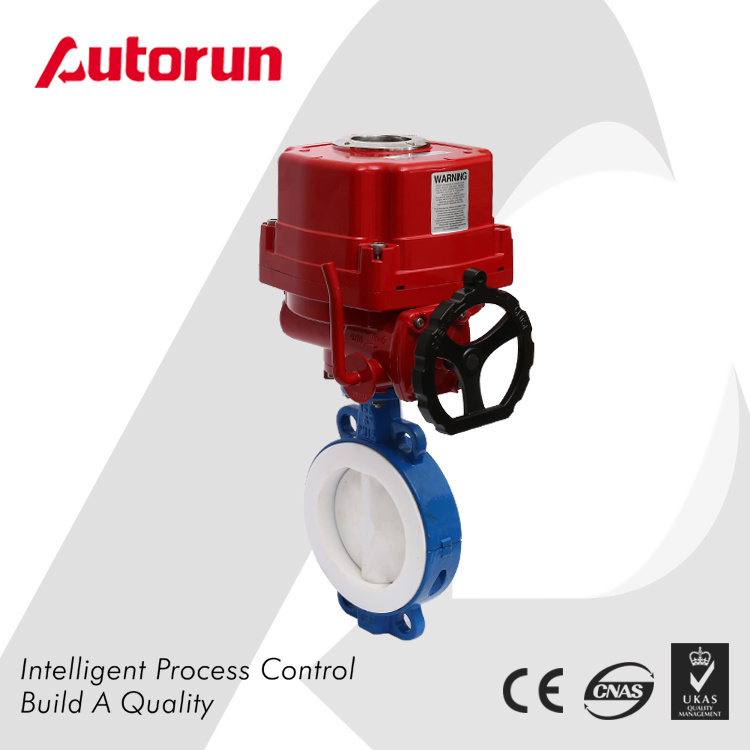 Explosion Proof Motorized Soft Seal Butterfly Valve