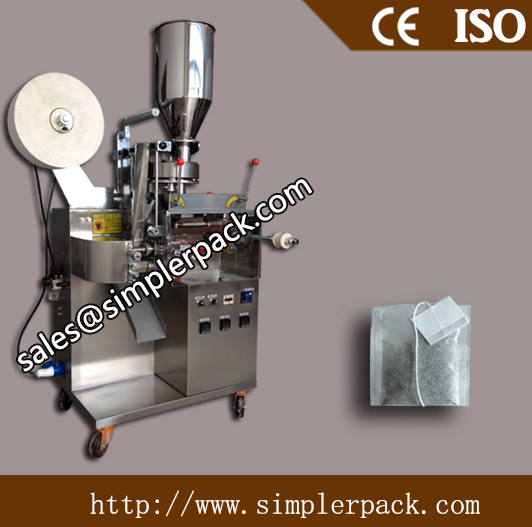 Tea Bag Packing Machine with Thread and Tag
