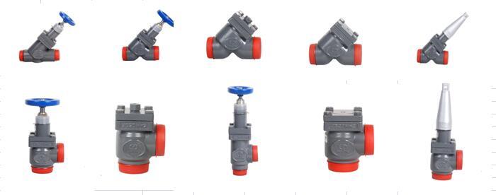 Dofun Refrigeration Manual Pressure Stop Check Valve of Y-Type