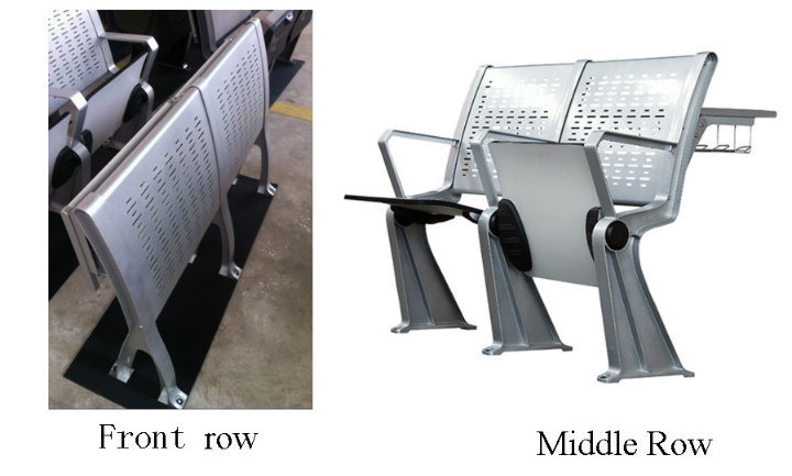 Aluminum University Educational Middle School Student Classroom Furniture