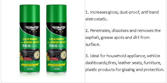 Car Dashboard and Leather Cleaner