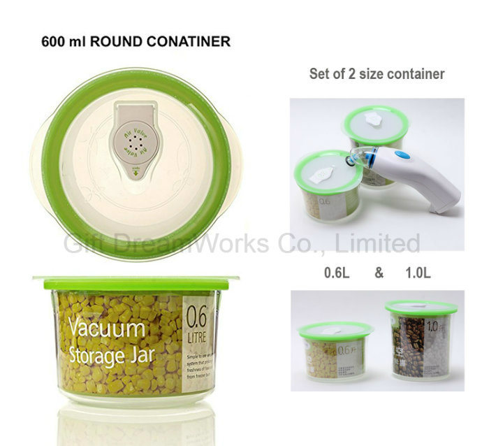 Vacuum Jars, The Vacuum Container for Sealing Food to Keep It Fresh