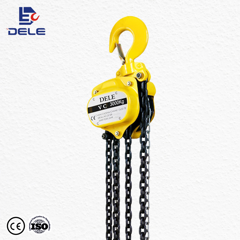 Hand 3ton Chain Pulley Block