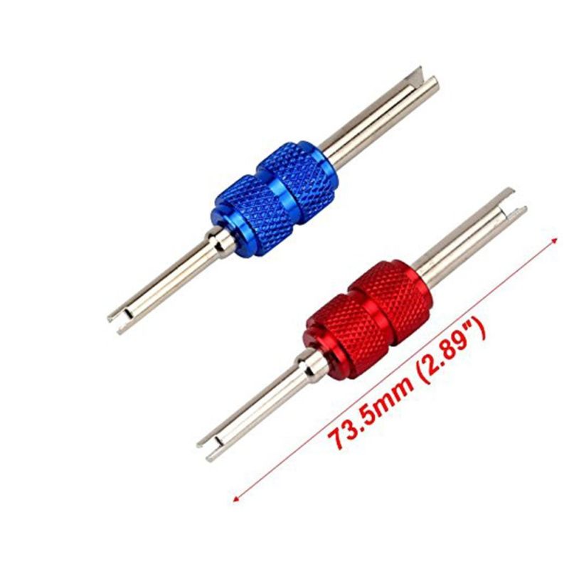 Dual Head Tire Valve Stem Core Tool Remover