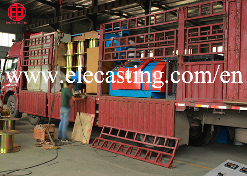 Copper Rod Production Line 2000ton Upward Continuous Casting Machine