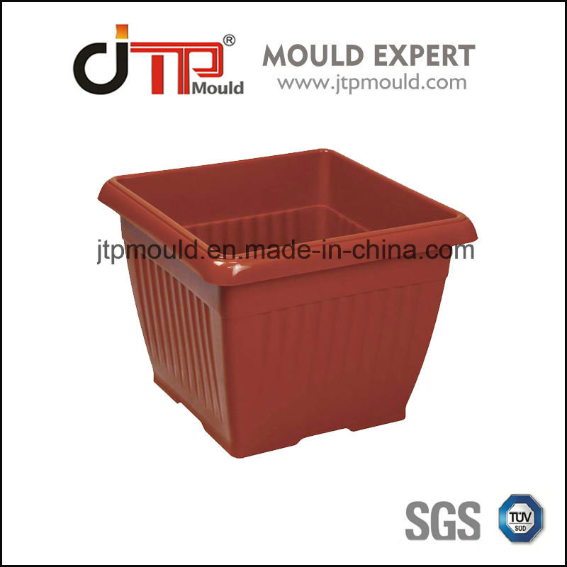 High Quality Good Design Square Plastic Flower Pot Mould