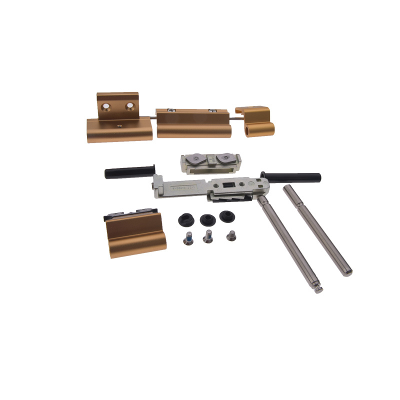 Hopo High Quality Bronze Aluminum Alloy Hinge Component for Alumninum-Wood Profile Tilt Turn Window