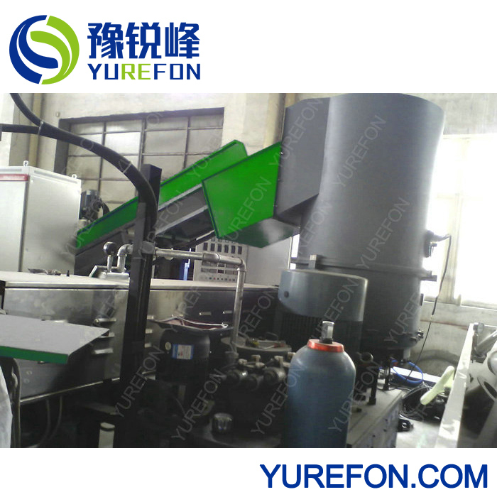 Single Screw Watering Cutting Recycling PP PE Plastic Granulator Machine