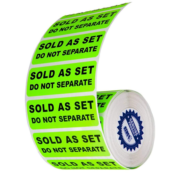 Promotional Gift Printing Label Adhesive PVC Sticker Label