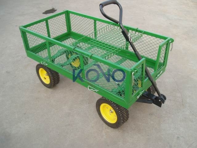 Wire Mesh Cart with New Structure Design