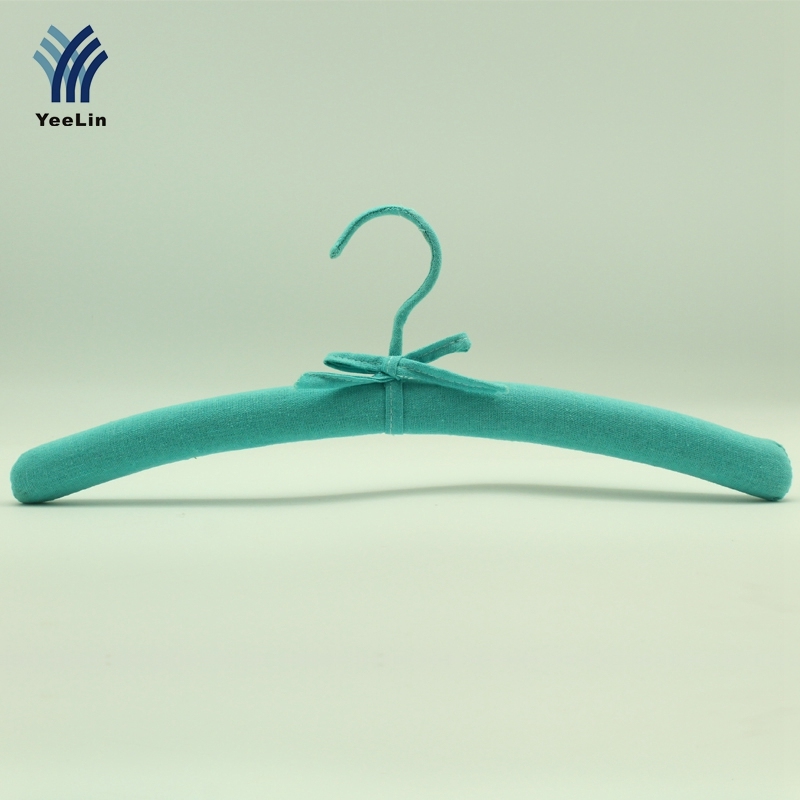 Handmade Blue Colorfull Cotton Padded Cloth Hanger
