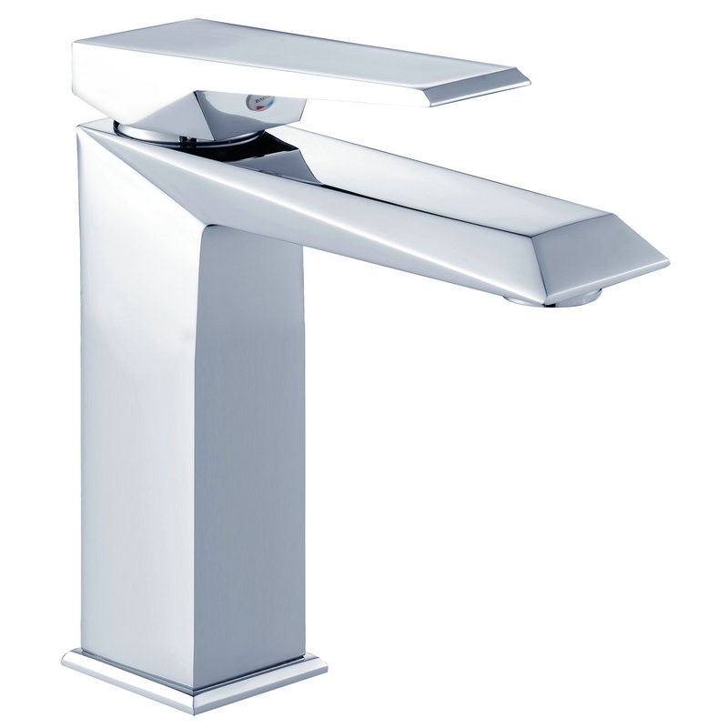 Sanitary Ware Square Single Handle Basin Mixer