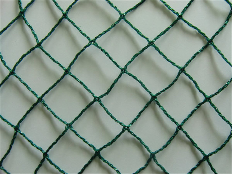 Knotted 3'' Brid Netting Monofilament Plastic Wire Netting