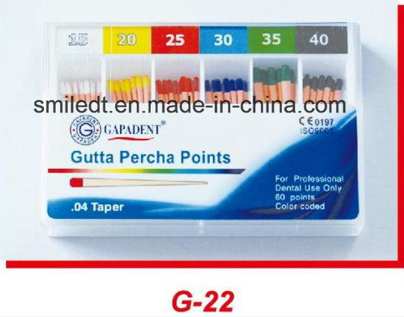 Gapa-Git Greater ISO Taper Gutta Percha Points